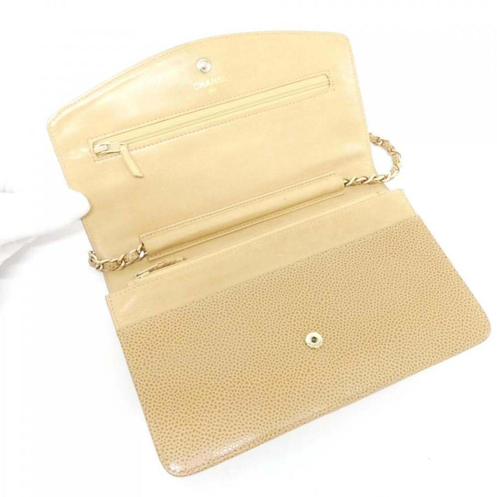 CHANEL Authentic Cream Wallet - Picture 7 of 10